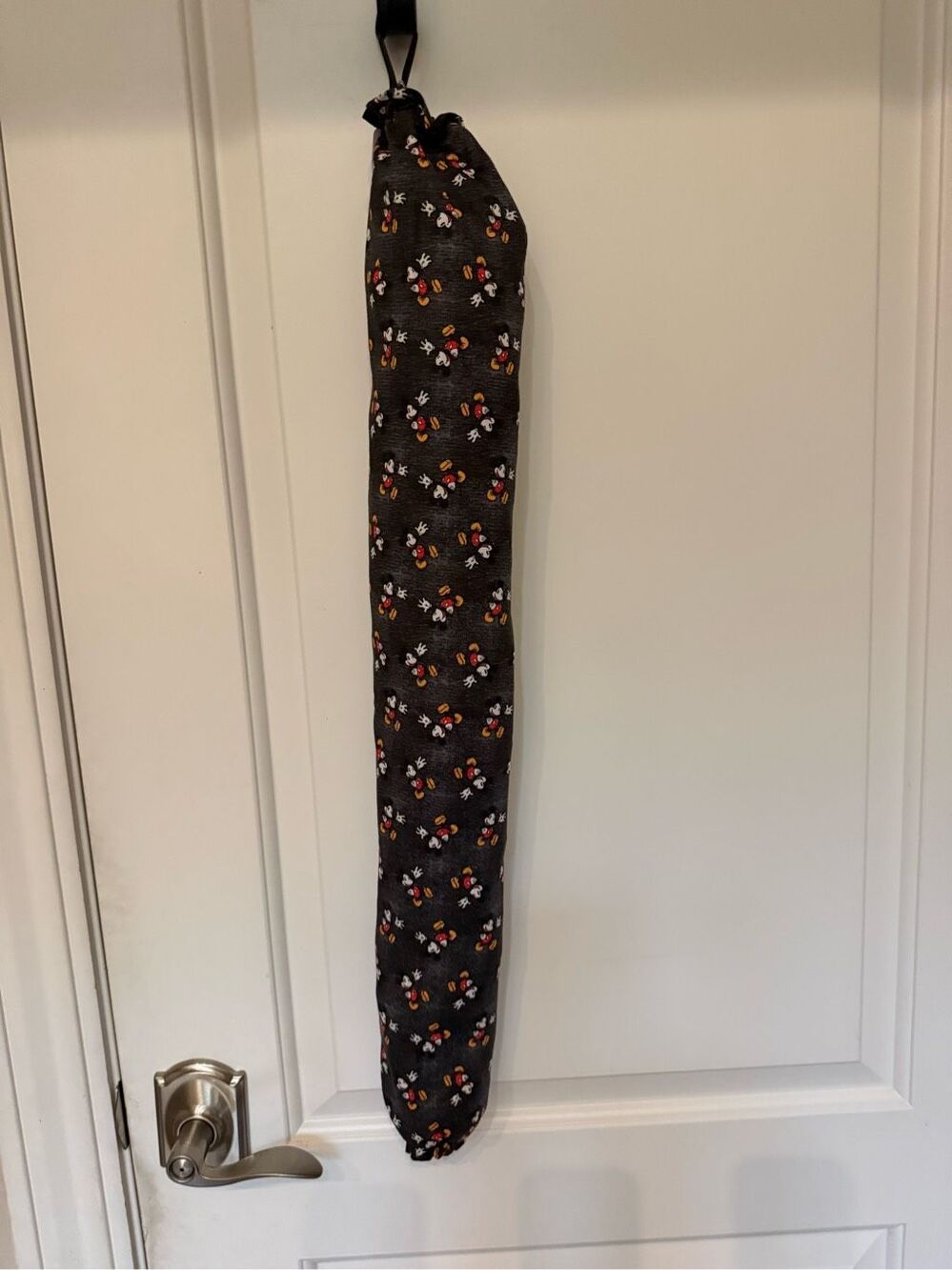Handmade Plastic Bag Holder- Mickey Mouse